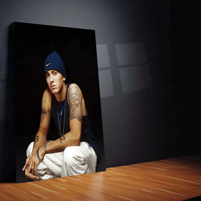 Eminem Metal Poster – Rap Legend Wall Art 5 - TURTLEWINGS 