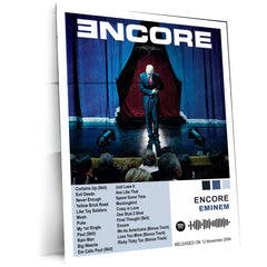 Eminem – Complete Album Collection | Set of 11 | Set of 8 | Set of 4 | Premium Metal Poster