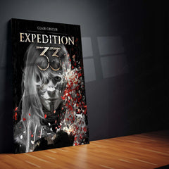 Game Metal Poster | Expedition 33 – Dark Fantasy Game Art Cover Metal Poster | Gothic Warrior Wall Frame 01