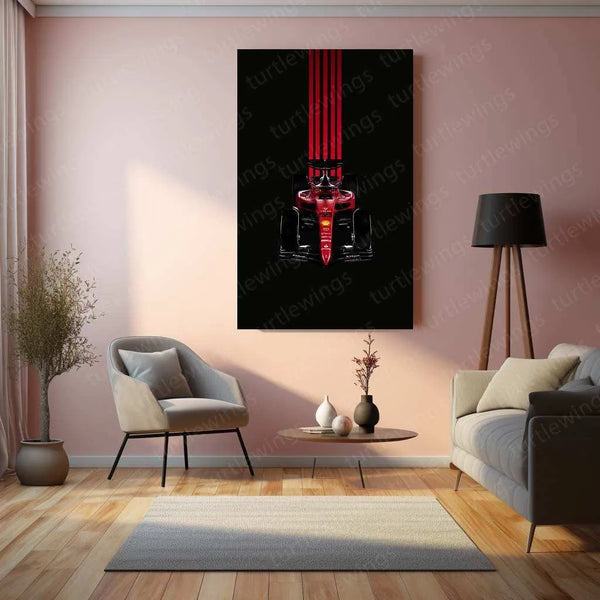 F1 Car Metal Poster – High-Speed Racing Wall Art | Formula 1 Motorsport Decor 3 - TURTLEWINGS 