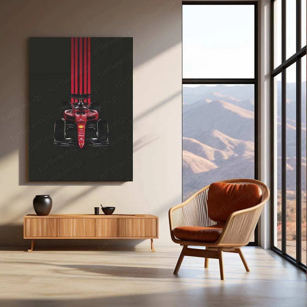 F1 Car Metal Poster – High-Speed Racing Wall Art | Formula 1 Motorsport Decor 3 - TURTLEWINGS 