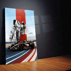 F1 Petronas Metal Poster - TURTLEWINGS 