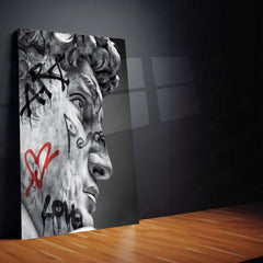 Rebel Renaissance – Luxury Street Art Metal Poster Set of 3 | Modern Luxury Wall Frames | Bold Urban Aesthetic