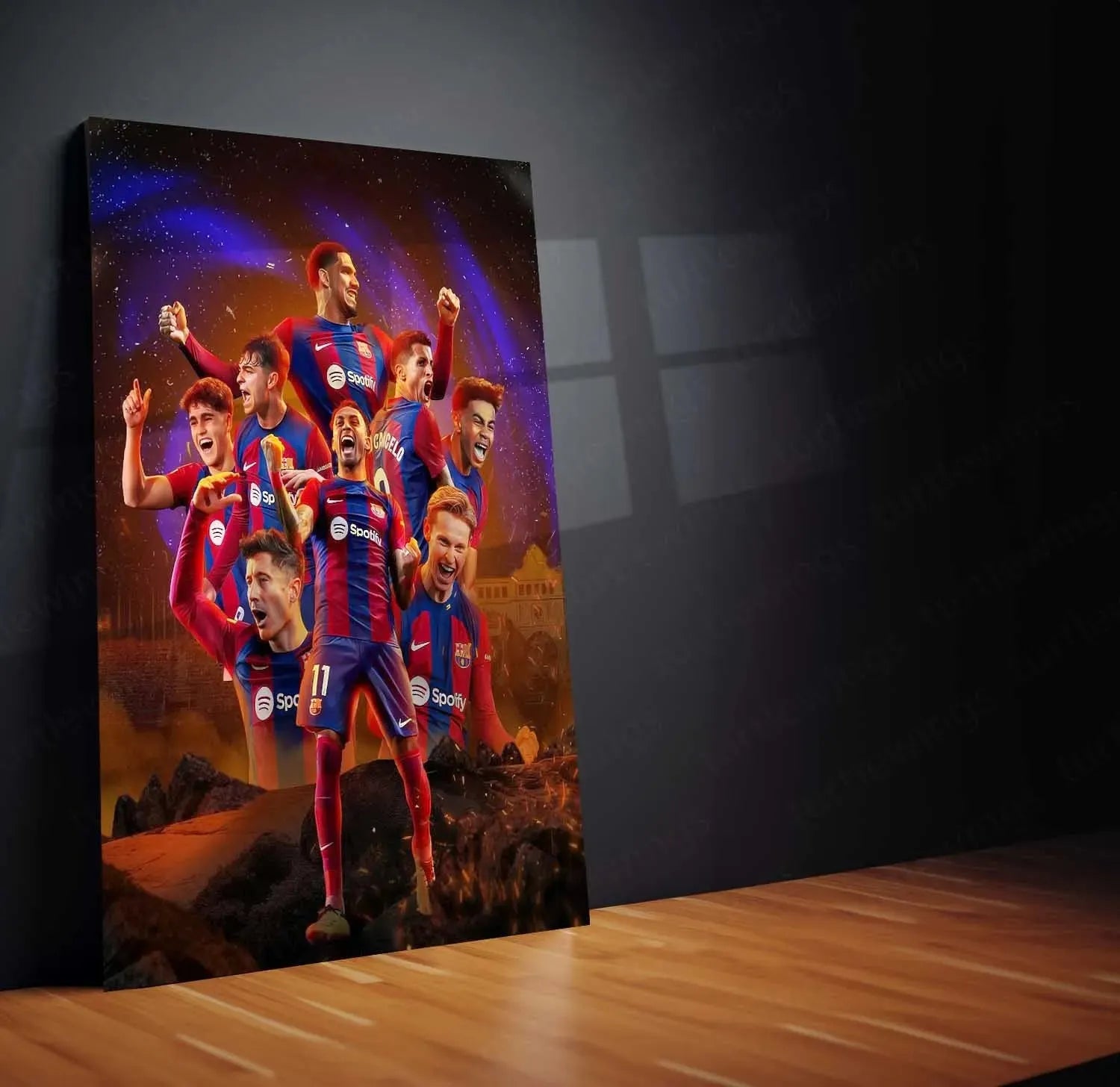Sports | FC Barcelona Metal Poster – Premium Football Club