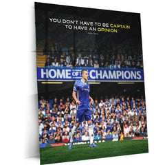 John Terry Metal Poster – Iconic Football Wall Art for Fans - TURTLEWINGS 