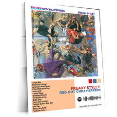 Red Hot Chili Peppers – Complete Album Collection | Set of 11 | Set of 8 | Set of 4 | Premium Metal Poster - TURTLEWINGS 