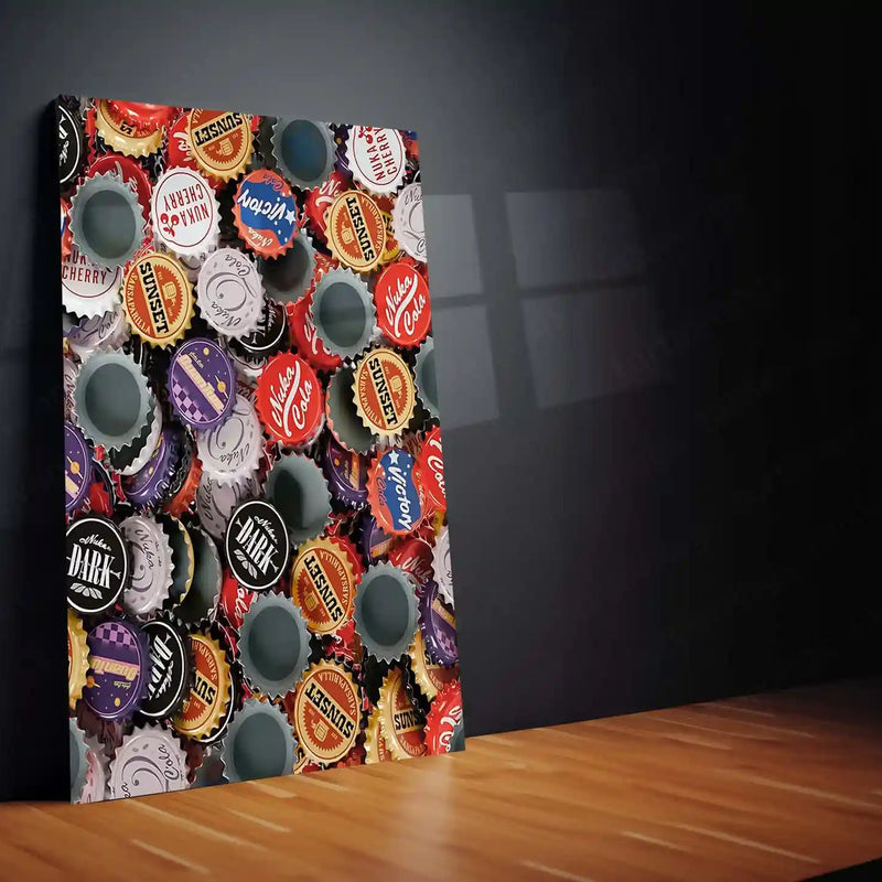 Game Metal Poster | Fallout Metal Frame | Post-Apocalyptic Gaming Wall Art | Premium Metal Poster 01