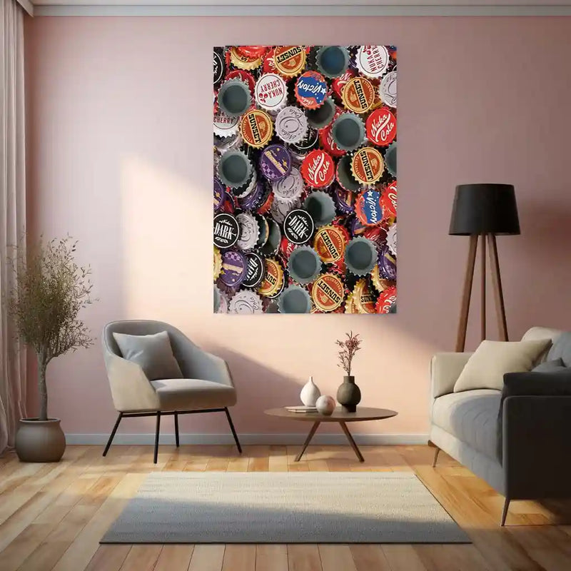 Game Metal Poster | Fallout Metal Frame | Post-Apocalyptic Gaming Wall Art | Premium Metal Poster 01