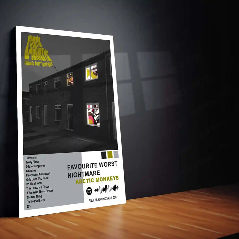 Arctic Monkeys Complete Collection | Set of 11 | Set of 8 | Set of 4 | Album Posters Metal Frames Indie Rock Evolution. Iconic Albums. Timeless Wall Aesthetic. - TURTLEWINGS 