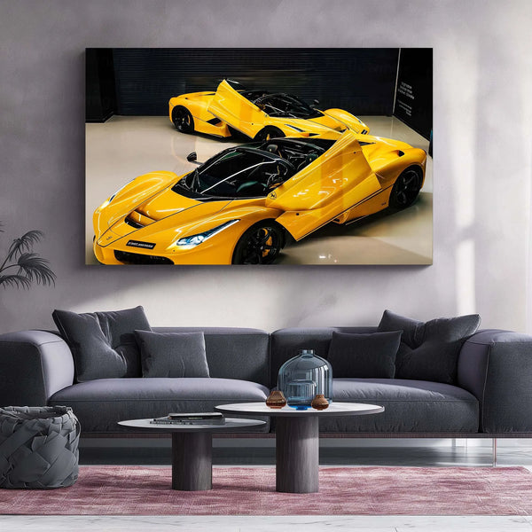 Car Metal Poster |  Ferrari Metal Poster – Luxury Supercar Wall Art