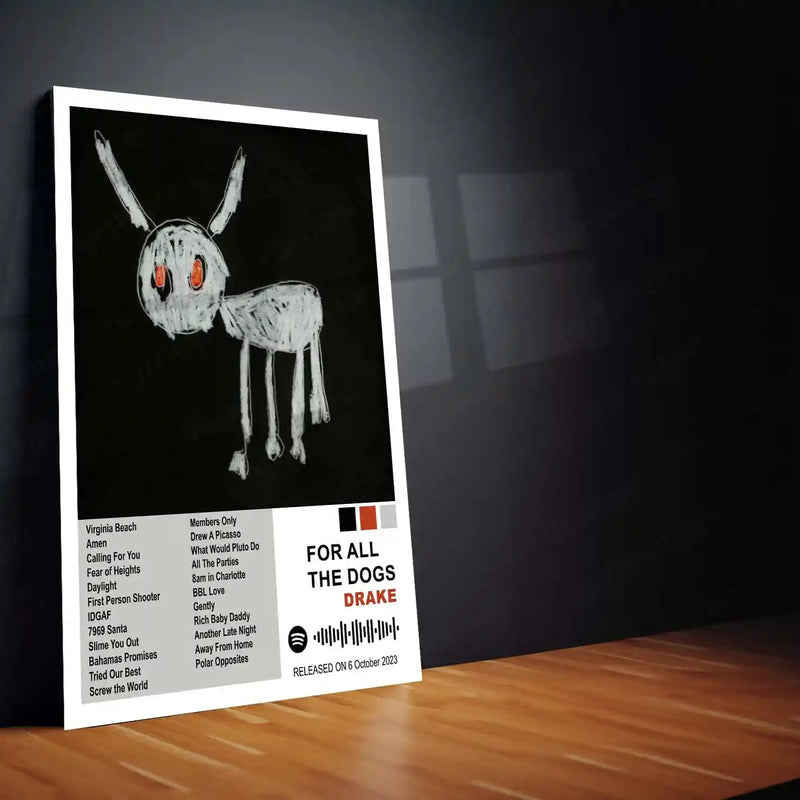 Drake Complete Collection | Set of 11 | Set of 8 | Set of 4 | Album Posters Metal Frames Global Hits. Moody Aesthetics. Hip-Hop Royalty on Your Walls. - TURTLEWINGS 