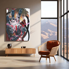 Anime Metal Poster | Fullmetal Alchemist – Alphonse Elric Metal Poster | Anime Armor Wall Frame 07
