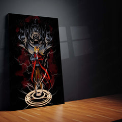 Anime Metal Poster | Fullmetal Alchemist – Alphonse Elric Metal Poster | Anime Armor Wall Frame 05