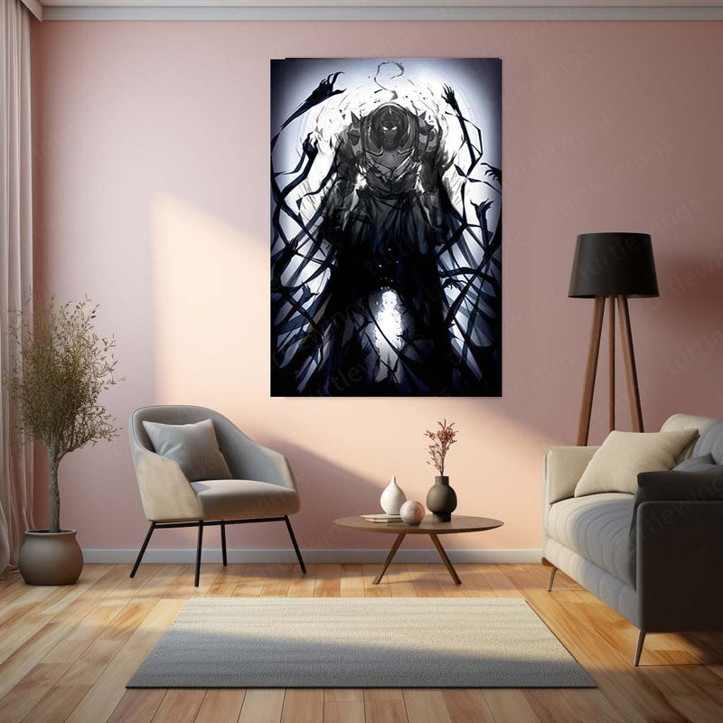 Anime Metal Poster | Fullmetal Alchemist – Alphonse Elric Metal Poster | Anime Armor Wall Frame 09