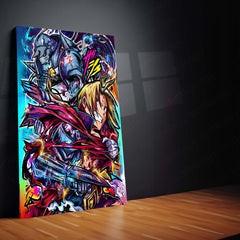 Anime Metal Poster | Fullmetal Alchemist – Alphonse Elric Metal Poster | Anime Armor Wall Frame 03