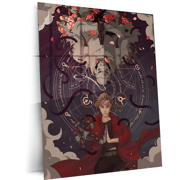 Anime Metal Poster | Fullmetal Alchemist – Alphonse Elric Metal Poster | Anime Armor Wall Frame 04