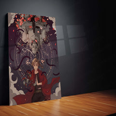 Anime Metal Poster | Fullmetal Alchemist – Alphonse Elric Metal Poster | Anime Armor Wall Frame 04