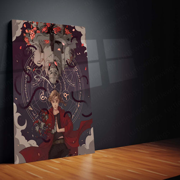 Anime Metal Poster | Fullmetal Alchemist – Alphonse Elric Metal Poster | Anime Armor Wall Frame 04