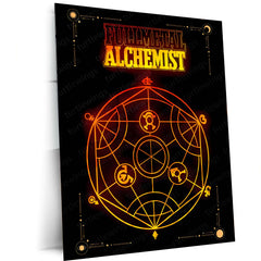 Anime Metal Poster | Fullmetal Alchemist – Alphonse Elric Metal Poster | Anime Armor Wall Frame 011