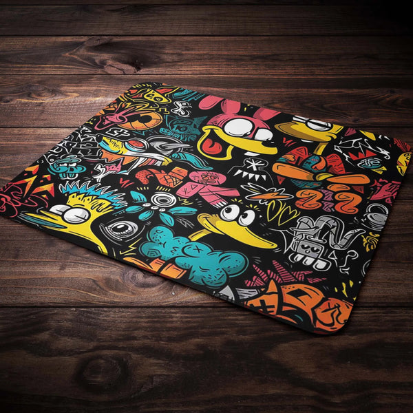 Funky Small Mousepad - TURTLEWINGS 