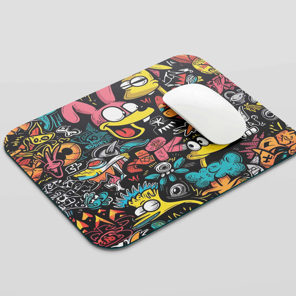 Funky Small Mousepad - TURTLEWINGS 