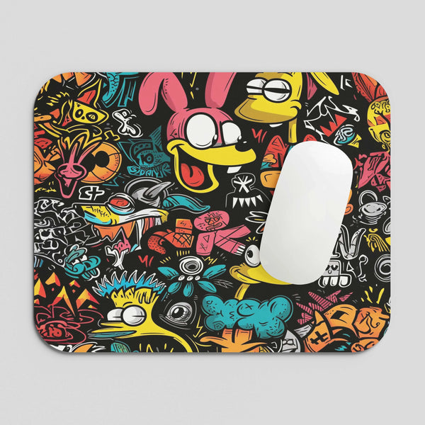 Funky Small Mousepad - TURTLEWINGS 