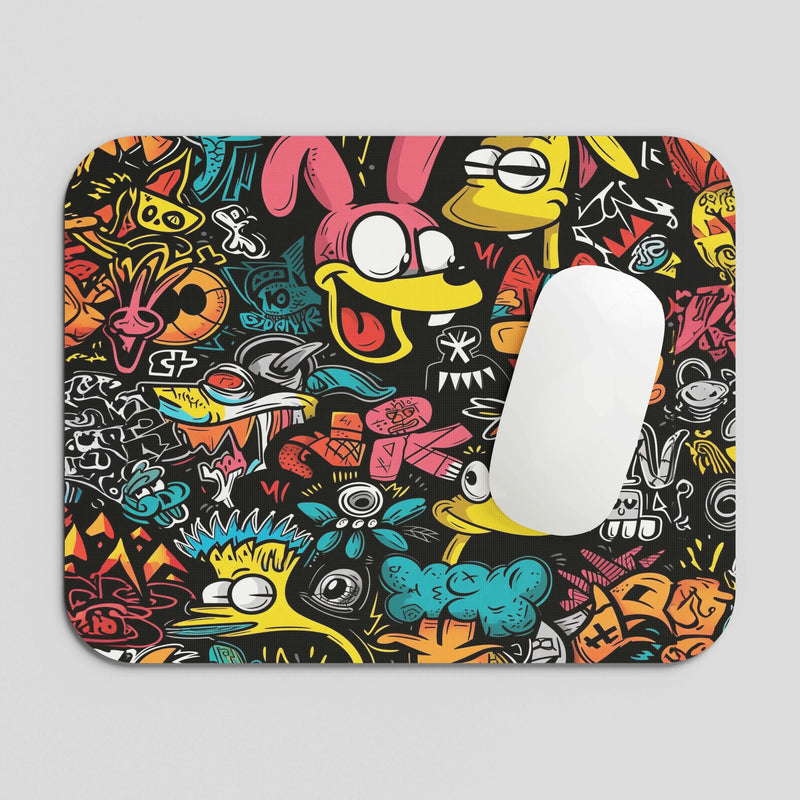 Funky Small Mousepad - TURTLEWINGS 