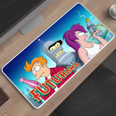 Futurama Crew Retro Sci-Fi Cartoon DeskmatFuturama Crew Retro Sci-Fi Cartoon Deskmat