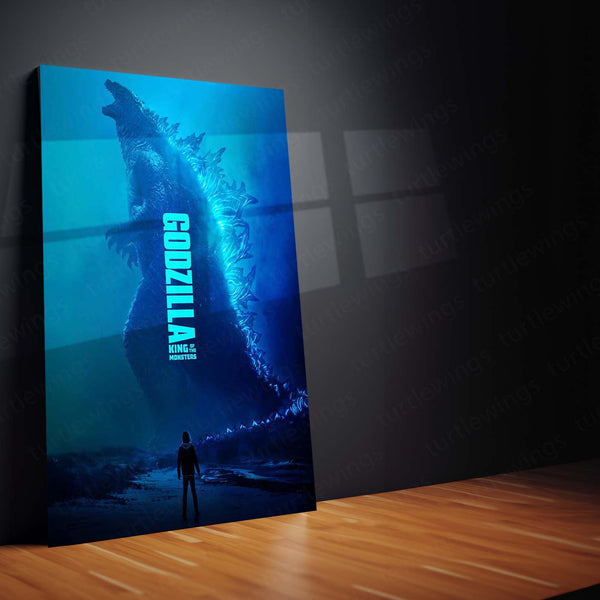 Godzilla: King of the Monsters Poster – Titan Edition Metal Poster | Kaiju Wall Frame