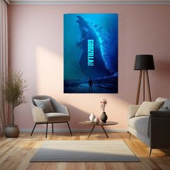 Godzilla: King of the Monsters Poster – Titan Edition Metal Poster | Kaiju Wall Frame