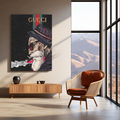 Gucci  Art – Luxury Fashion Metal Frame | Iconic Designer Wall Decor | Premium Aesthetic Poster