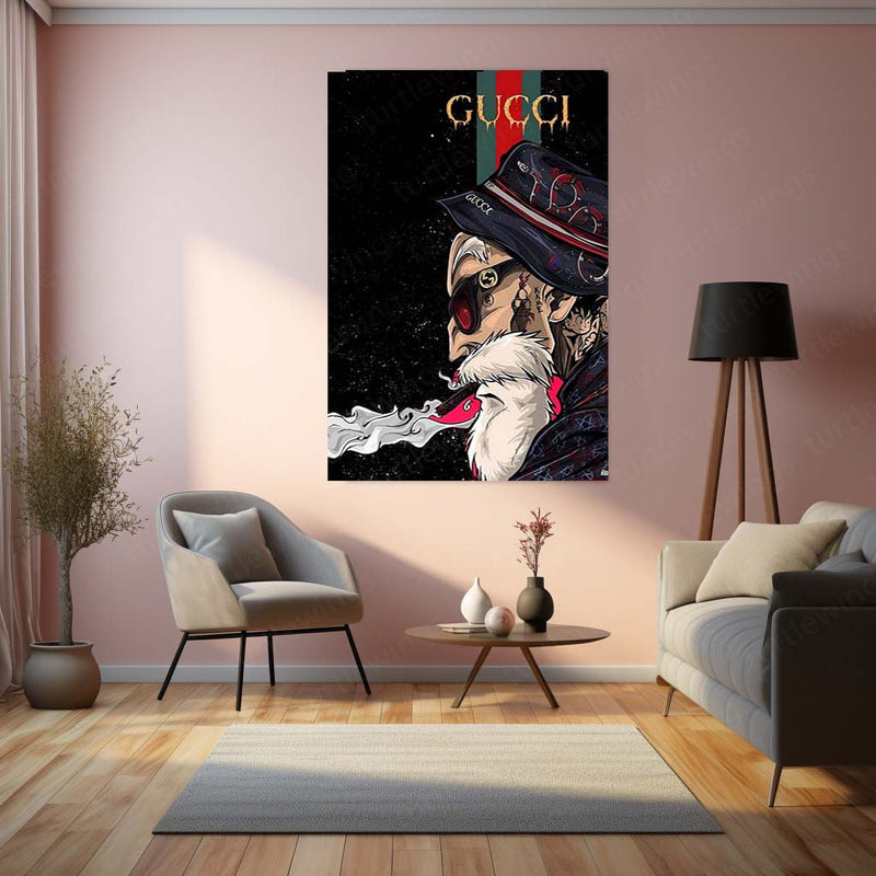 Gucci  Art – Luxury Fashion Metal Frame | Iconic Designer Wall Decor | Premium Aesthetic Poster