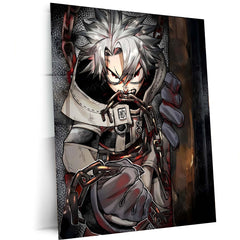 Anime Metal Poster | Gachiakuta – The Chained Outlaw | Urban Chaos Metal Frame Poster