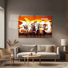 Anime Metal Poster | Gachiakuta – Street Justice Crew Metal Frame