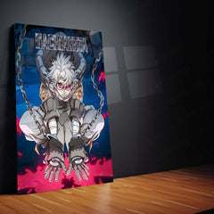 Anime Metal Poster | Gachiakuta – The Chained Outlaw | Urban Chaos Metal Frame Poster 02