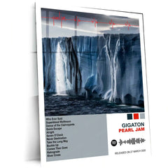 Pearl Jam Complete Collection | Set of 11 | Set of 8 | Set of 4 | Album Posters Metal Frames Grunge Legacy. Raw Emotion. Seattle Sound Forever. - TURTLEWINGS 