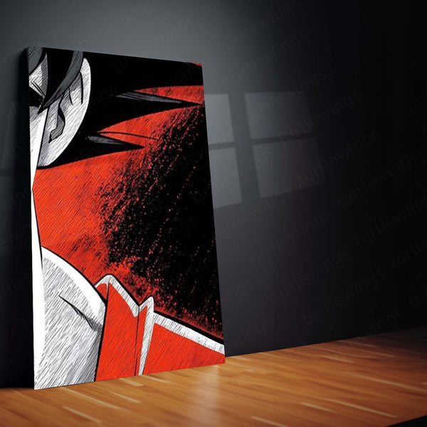 Anime Metal Poster Set of 3 | Dragon Ball Z | Goku Red & Black Manga Triptych Wall Art – product image 5