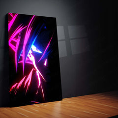 Anime metal poster | Goku Black – Dragon Ball Super Metal Poster | Rose Super Saiyan Wall Frame