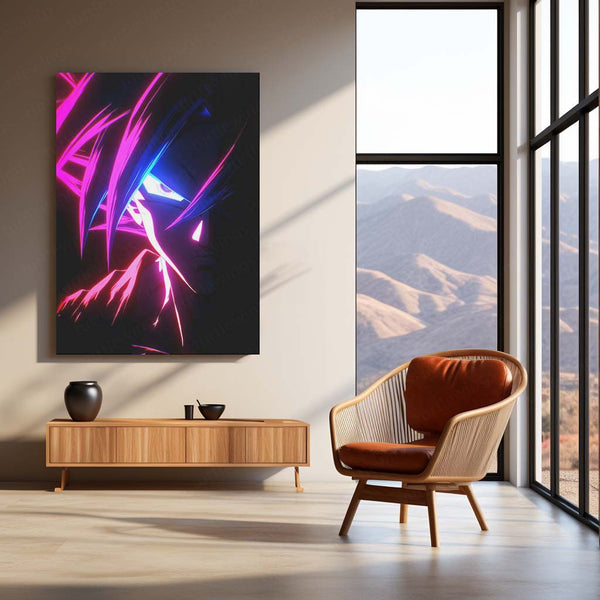 Anime metal poster | Goku Black – Dragon Ball Super Metal Poster | Rose Super Saiyan Wall Frame