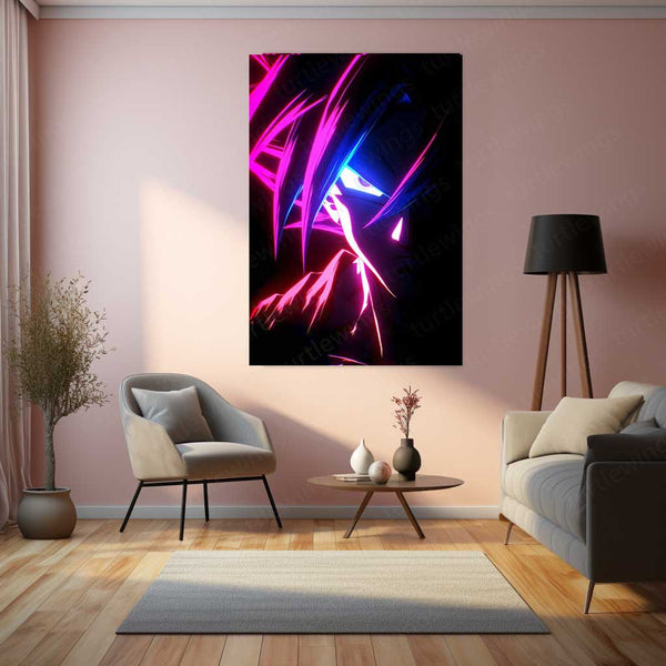 Anime metal poster | Goku Black – Dragon Ball Super Metal Poster | Rose Super Saiyan Wall Frame