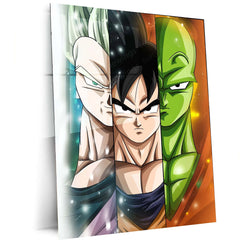 Anime Metal Poster | Goku, Vegeta & Piccolo Metal Poster – Dragon Ball Tribute - TURTLEWINGS 