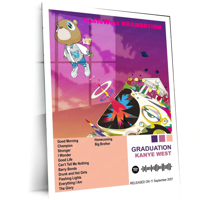 Kanye West Complete Collection | Set of 11 | Set of 8 | Set of 4 | Album Posters Metal Frames  Visionary Sound. Cultural Impact. Iconic Album Art Legacy.