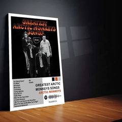 Arctic Monkeys Complete Collection | Set of 11 | Set of 8 | Set of 4 | Album Posters Metal Frames Indie Rock Evolution. Iconic Albums. Timeless Wall Aesthetic. - TURTLEWINGS 