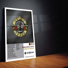 Guns N’ Roses Complete Collection | Set of 10 | Set of 8 | Set of 4 | Album Posters Metal Frames Hard Rock Legends. Raw Energy. Timeless Stage Power. - TURTLEWINGS 
