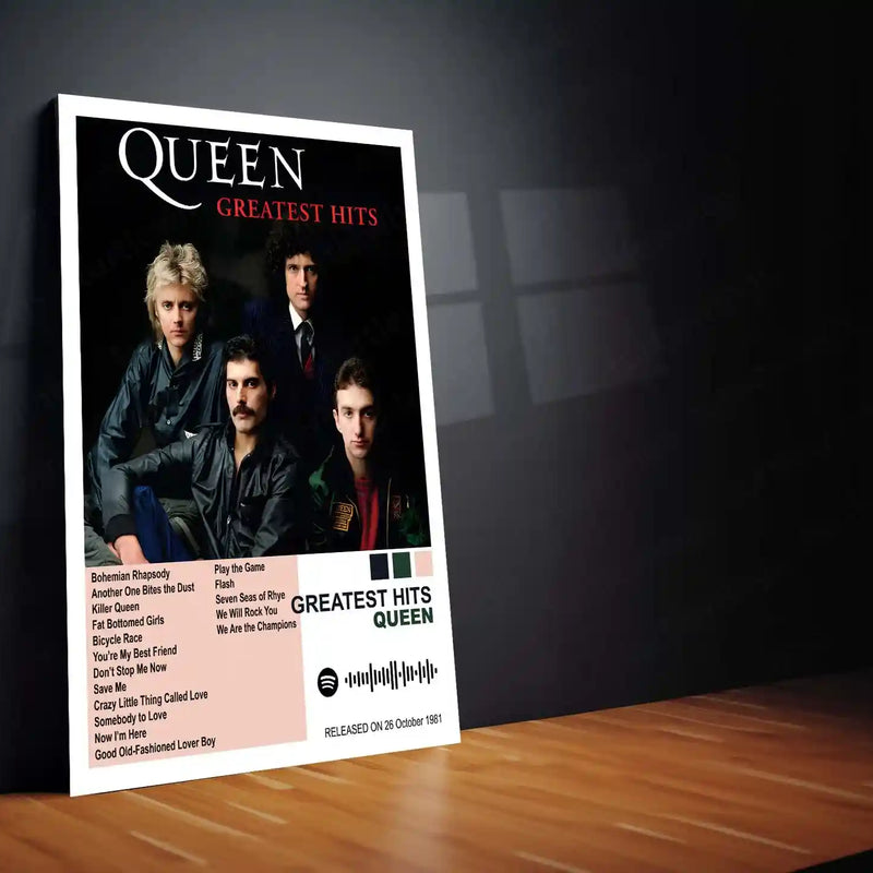 Queen Complete Collection | Set of 11 | Set of 8 | Set of 4 | Album Posters Metal Frames Rock Royalty. Stadium Anthems. Timeless Legends. - TURTLEWINGS 