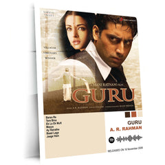 A. R. Rahman – Complete Soundtrack Collection | Set of 11 | Set of 8 | Set of 4 | Premium Metal Poster Set