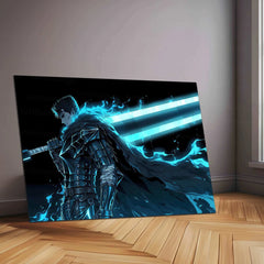 Guts Berserk Neon LED Metal Poster 2 - TURTLEWINGS 