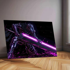 Guts Berserk Neon LED Metal Poster 3 - TURTLEWINGS 