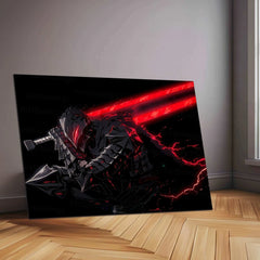 Guts Berserk Neon LED Metal Poster 4 - TURTLEWINGS 