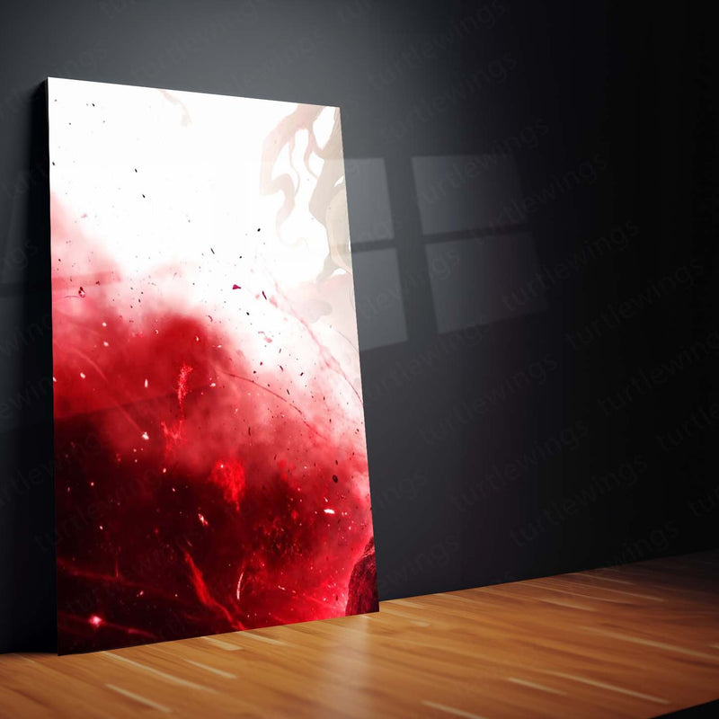 Anime Metal Poster Set of 3 | Demon Slayer | Gyutaro Upper Moon Demon Triptych Wall Art